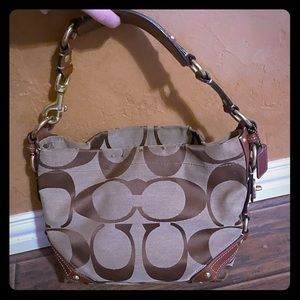 Coach Signature Carly Handbag Purse